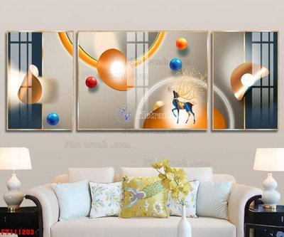 File gốc File tranh hiện đại pha lê gương FT111203 (in tráng gương) nghệ thuật