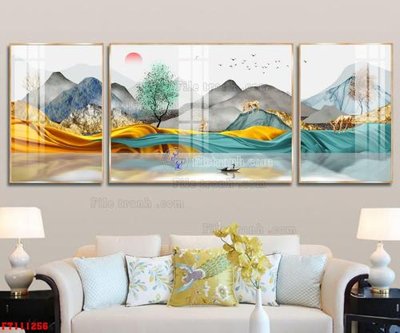 File gốc File tranh hiện đại pha lê gương FT111256 (cho in ấn) từ Filetranh.com