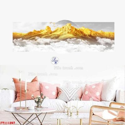 File tranh in mica File tranh hiện đại pha lê gương FT111267 (độ phân giải cao)