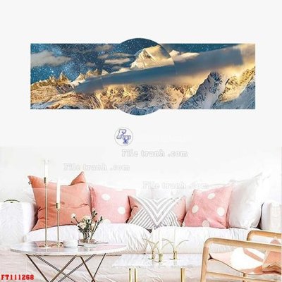 Download file ảnh gốc File tranh hiện đại pha lê gương FT111268 để in ấn
