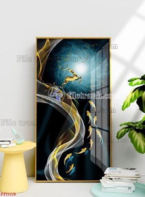 File tranh gốc PSD File tranh bộ hiện đại FT11128 còn nguyên layer