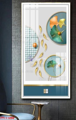 File gốc File tranh hiện đại pha lê gương FT111290 (phiên bản chuẩn) để in ấn