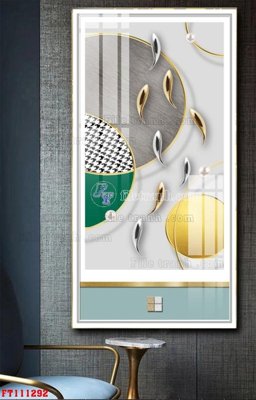 Chi tiết file gốc File tranh hiện đại pha lê gương FT111292 (cho in tráng gương)