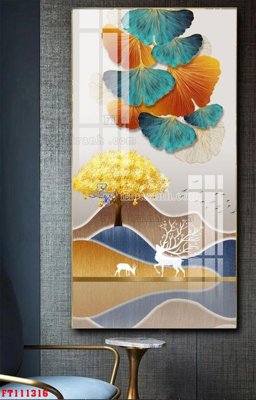 Download file gốc File tranh hiện đại pha lê gương FT111316 (in lụa) cao cấp