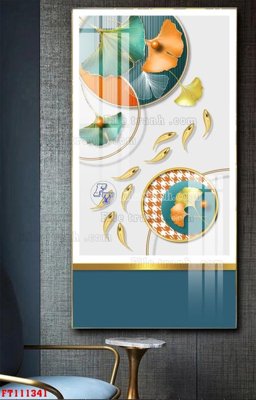 Download file gốc File tranh hiện đại pha lê gương FT111341 (in mica) trong suốt