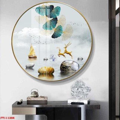 File tranh File tranh hiện đại pha lê gương FT111394 (ảnh gốc) in trần nhà