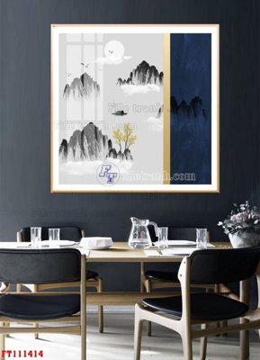 File ảnh File tranh hiện đại pha lê gương FT111414 (gốc) in quảng cáo ngoài trời