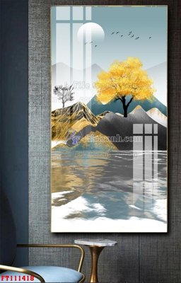 File PSD File tranh hiện đại pha lê gương FT111418 (bản gốc) chất lượng nhất