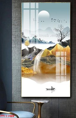 Tải file gốc File tranh hiện đại pha lê gương FT111420 (in khổ lớn) quảng cáo