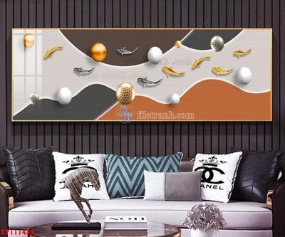 File tranh File tranh hiện đại pha lê gương FT111433 (bản gốc) in canvas