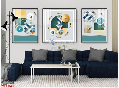 Tệp tin gốc File tranh hiện đại pha lê gương FT111522 (dùng cho in) File tranh hiện đại pha lê gương FT111522