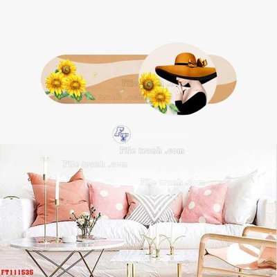 File in ấn File tranh hiện đại pha lê gương FT111535 (bản gốc) chất lượng cao