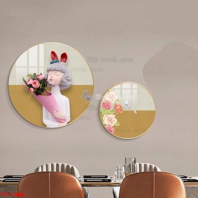 File gốc File tranh hiện đại pha lê gương FT111540 (in lụa) tranh thuận buồm
