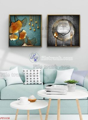 Tải file File tranh bộ hiện đại FT11158 (ảnh gốc) in gạch men