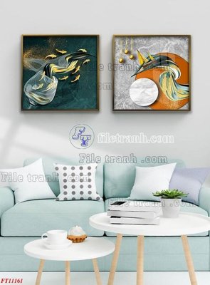 File tranh File tranh bộ hiện đại FT11161 (file gốc) chuẩn màu in