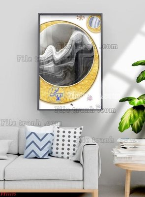 Tải file File tranh bộ hiện đại FT11175 (ảnh gốc) in gạch 3D