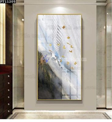 File ảnh File tranh đơn lối vào FT11205 (gốc) trang trí khách sạn