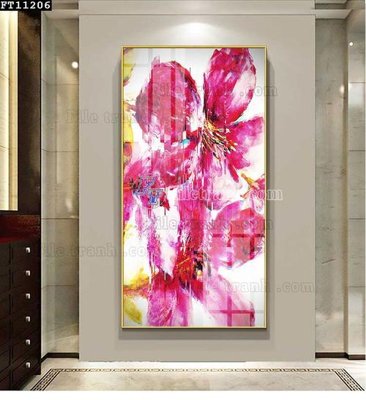 File in mica File tranh đơn lối vào FT11206 (bản gốc) làm vách ngăn