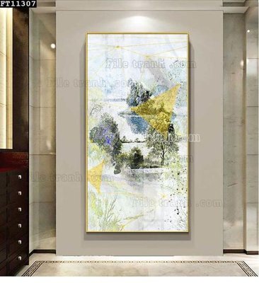 Tải file File tranh đơn lối vào FT11307 (ảnh gốc) in gạch men