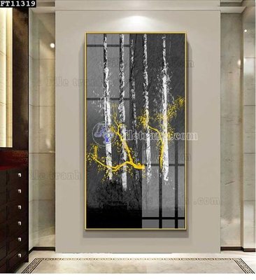 Tải file File tranh đơn lối vào FT11319 (PSD) cho in tranh kính