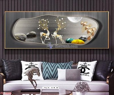 File gốc File tranh hiện đại pha lê gương FT120025 (cho in ấn) từ kho Filetranh