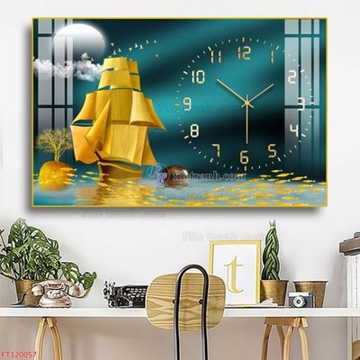 Tải file File tranh hiện đại pha lê gương FT120057 (PSD) cho in tranh kính