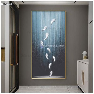 File in mica File tranh hiện đại pha lê gương FT120094 (ảnh gốc) đẹp