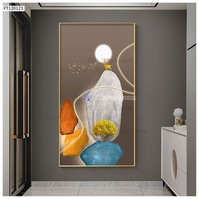 File gốc File tranh hiện đại pha lê gương FT120123 (PNG) nền trong suốt