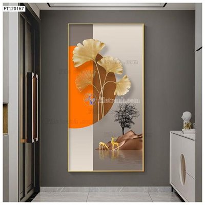 File tranh trang trí File tranh hiện đại pha lê gương FT120167 (file gốc)