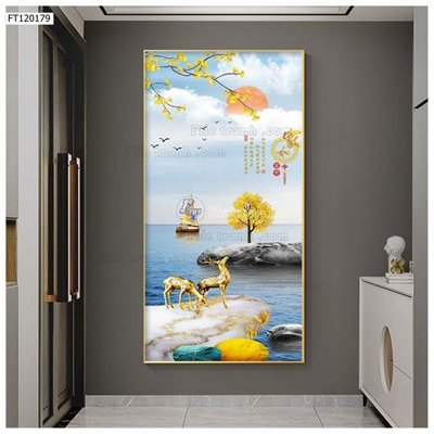 File tranh File tranh hiện đại pha lê gương FT120179 (ảnh gốc) in trần nhà