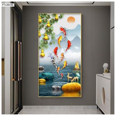 Tải file File tranh hiện đại pha lê gương FT120196 (gốc) làm file in ấn