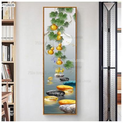 File tranh gốc File tranh hiện đại pha lê gương FT120220 (bản quyền) Filetranh.com