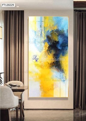 File gốc File tranh hiện đại pha lê gương FT120229 (PNG) nền trong suốt