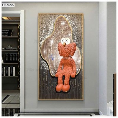 Tải file File tranh hiện đại pha lê gương FT120275 (ảnh gốc) in gạch 3D