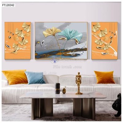 File tranh File tranh hiện đại pha lê gương FT120342 (bản gốc) treo phòng ăn