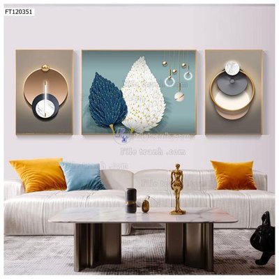 File ảnh File tranh hiện đại pha lê gương FT120351 (gốc) in decal dán tường