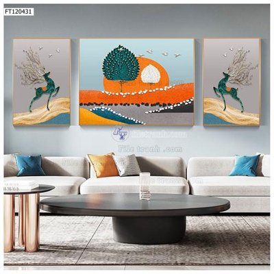 File ảnh File tranh hiện đại pha lê gương FT120431 (gốc) in PP, decal