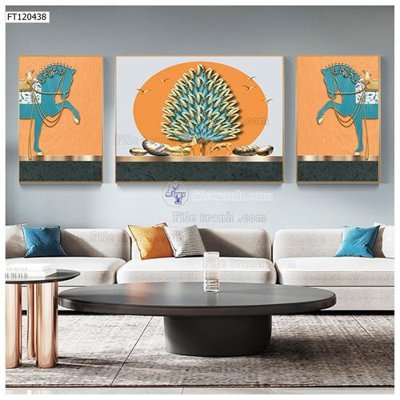 File in ấn cao cấp File tranh hiện đại pha lê gương FT120438 (file gốc)