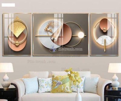 File tranh File tranh hiện đại pha lê gương FT120444 (ảnh gốc) in trần xuyên sáng