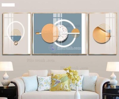 File ảnh gốc File tranh hiện đại pha lê gương FT120485 (chuyên in mica)