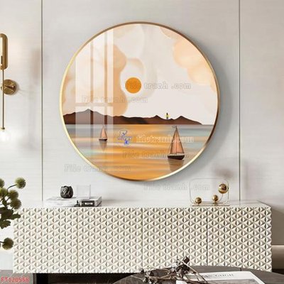 Tải file File tranh hiện đại pha lê gương FT120558 (gốc) chủ đề tôn giáo