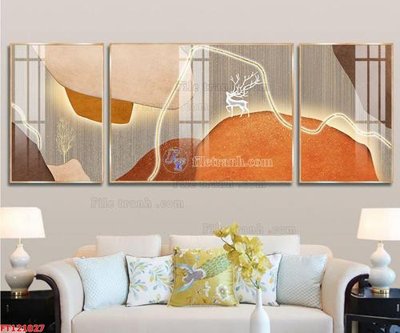 File gốc File tranh bộ hiện đại FT121027 (PNG) trong suốt (transparent)