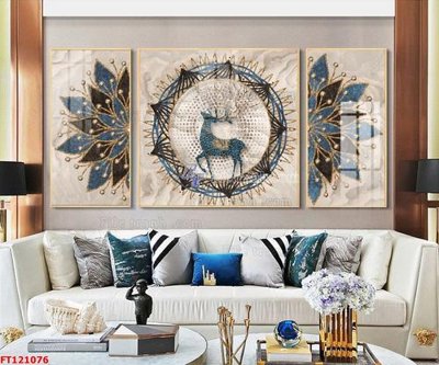 File PSD File tranh bộ hiện đại FT121076 (nguyên gốc) chất lượng cao