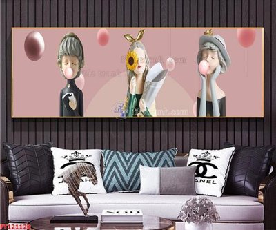 File gốc File tranh bộ hiện đại FT121120 (bản quyền) cho in ấn