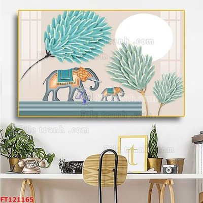 Tải file File tranh bộ hiện đại FT121165 (gốc) làm file in ấn