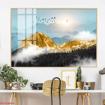 File in mica File tranh bộ hiện đại FT122016 (bản gốc) sắc sảo