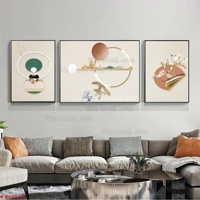 File tranh File tranh bộ hiện đại FT122131 (gốc) chủ đề trừu tượng