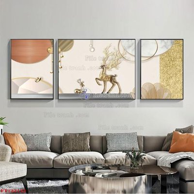 Download file gốc File tranh bộ hiện đại FT122132 (độ nét cao)