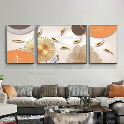 File tranh File tranh bộ hiện đại FT122189 (bản gốc) trang trí văn phòng