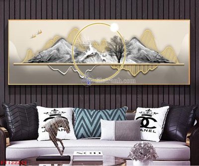 Hình ảnh gốc File tranh bộ hiện đại FT122233 (để in khổ lớn)